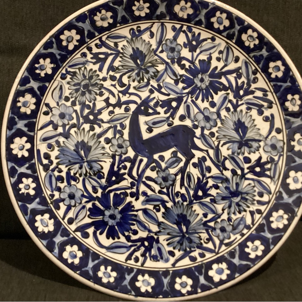 Vintage 50’s Karos Pottery Decorative Wall Plate
